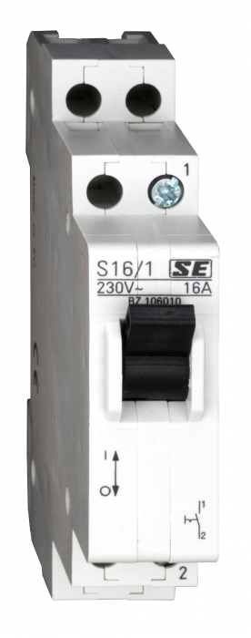 Comutator modular 0-1, 3NO, 16A [1]
