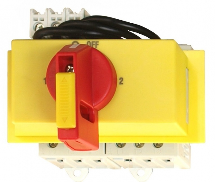 Comutator princ.modular rosu/galben 3p 20A blocabil cu lacat [1]