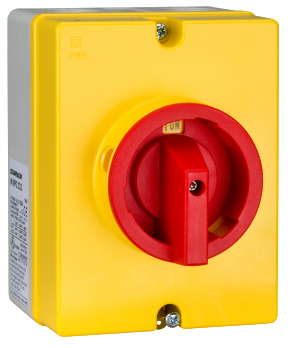 Comutator principal capsulat 3-poli, 20A, 7,5 kW [1]
