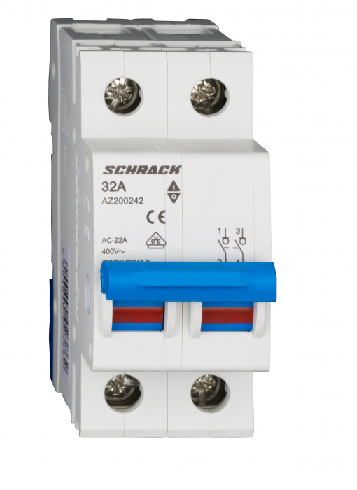 Comutator principal modular 32A, 3-poli [1]