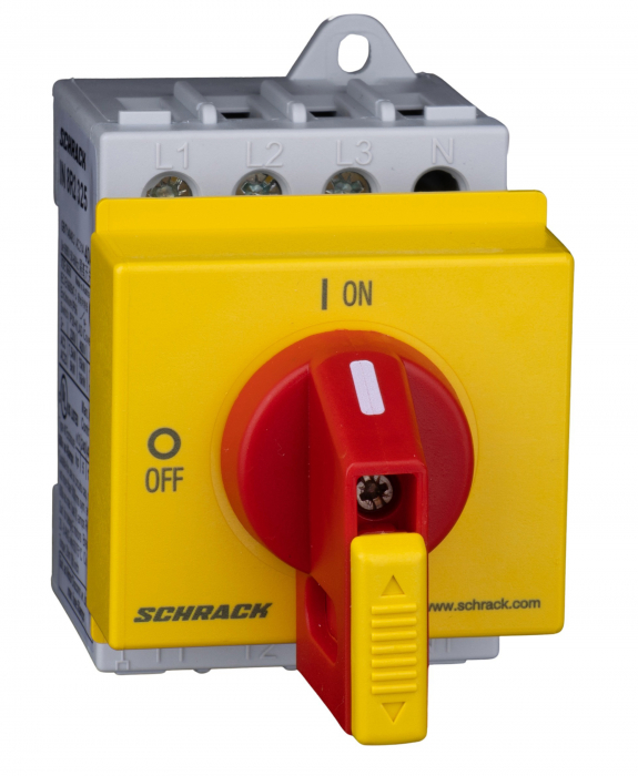 Comutator pt oprire de urgenta, modular, 3 poli, 40 A/16 kW [1]