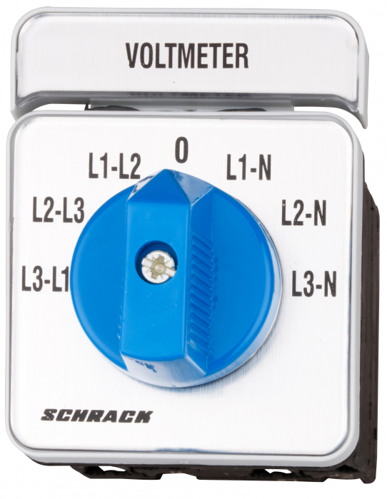 Comutator voltmetric de panou 3-poli/20 A [1]