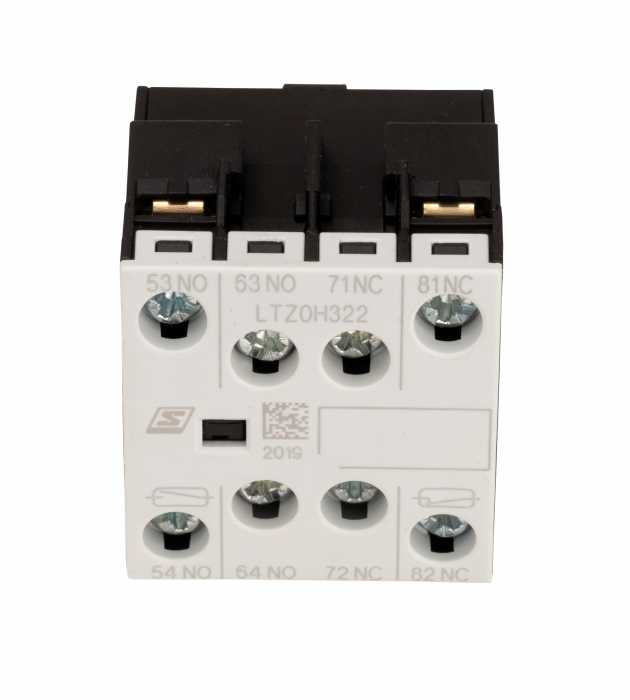 Cont.aux. pt. contactor aux., 2ND+2NI , 1ND+1NI microswitch [1]