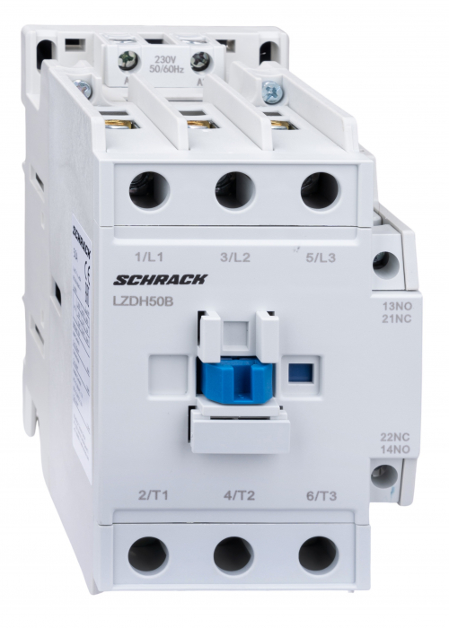 Contactor 3 poli, CUBICO High, 22kW, 50A, 1ND+1NI, 24Vc.a. [1]