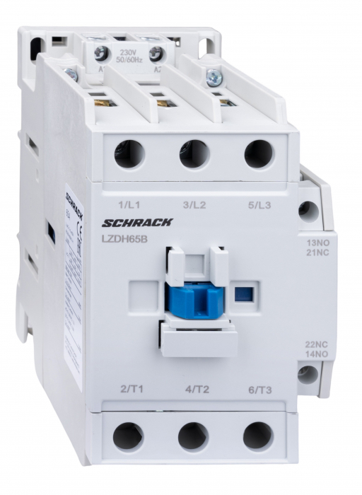 Contactor 3 poli, CUBICO High, 30kW, 65A, 1ND+1NI, 24Vc.a. [1]