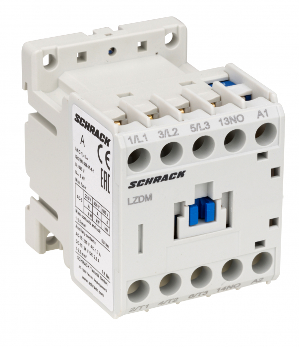 Contactor 3 poli, CUBICO Mini, 4kW, 9A, 1NI, 24Vc.c. [1]