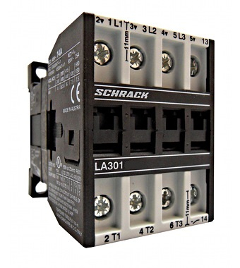 Contactor 3poli, 4kW, AC3, 10A, 230VAC + 1NO inclus [1]