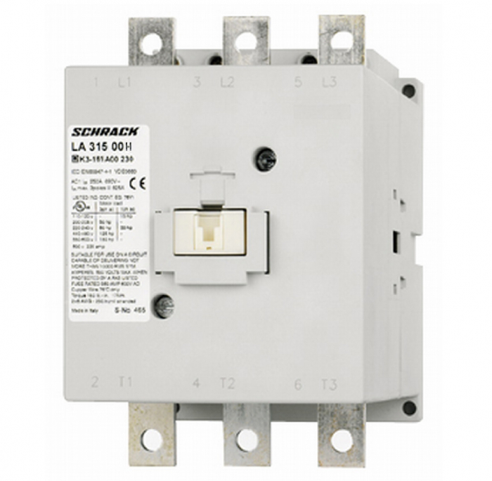Contactor, 3poli, 75kW/150A AC3, 230A AC1, 230V AC/DC [1]