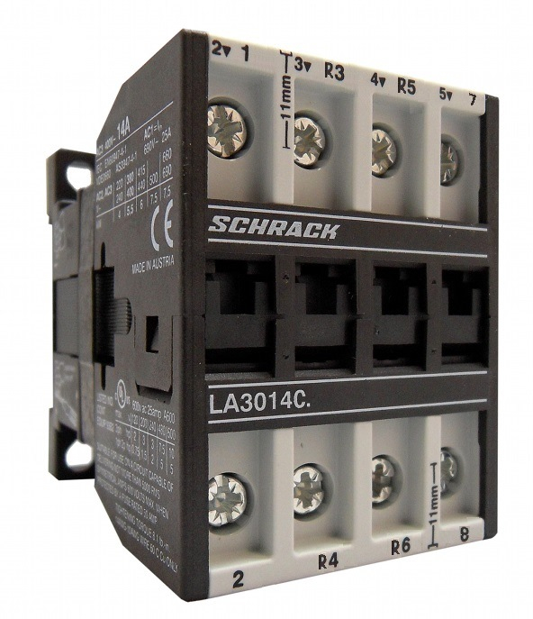 Contactor 4poli, 5,5kW/14A AC3, 2ND+2NI, 230VAC [1]