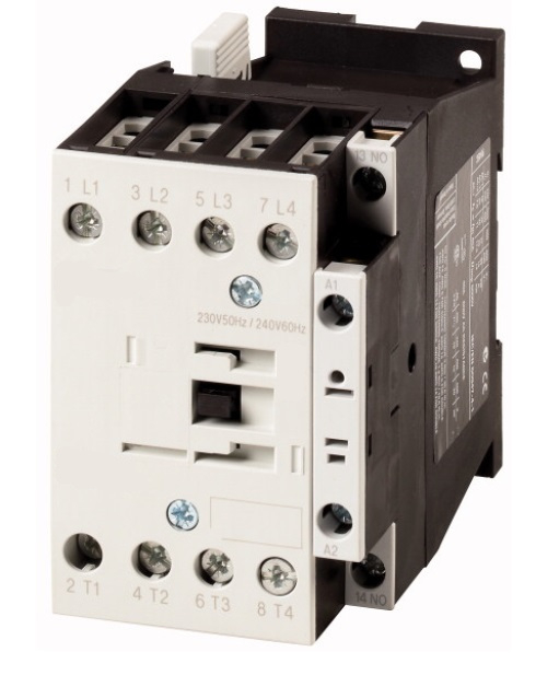 Contactor ALEA II 4 poli, 32A/AC-1, bobina la 230Vca + 1 NI [1]