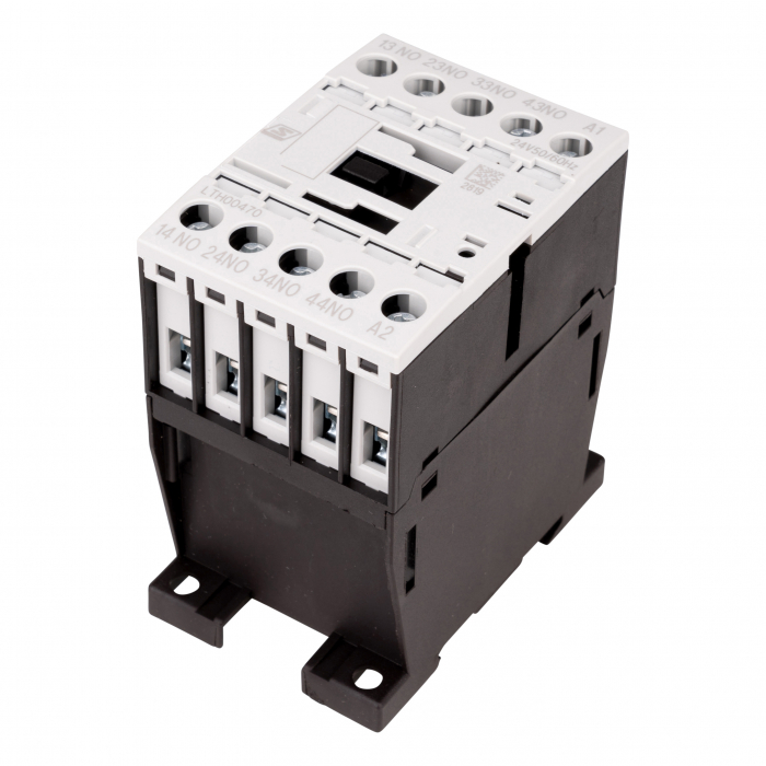 Contactor ALEA II auxiliar, 4 ND, bobina la 24Vca [1]