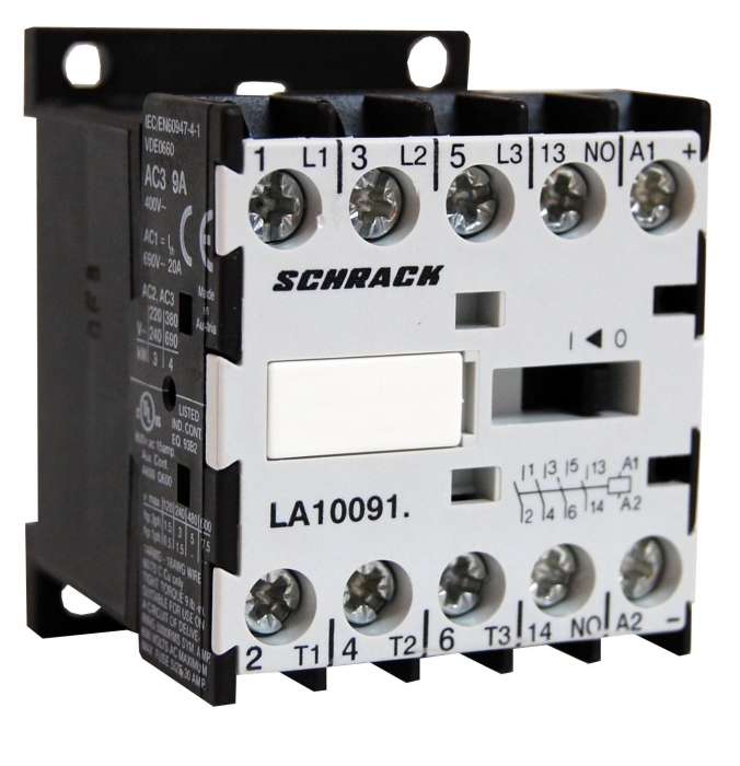 Contactor aux. miniatura 3pol/1ND-24VDC 20A+deparazitare [1]