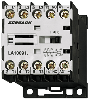 Contactor auxiliar miniatura 3pol/1ND-230VAC 10A [1]