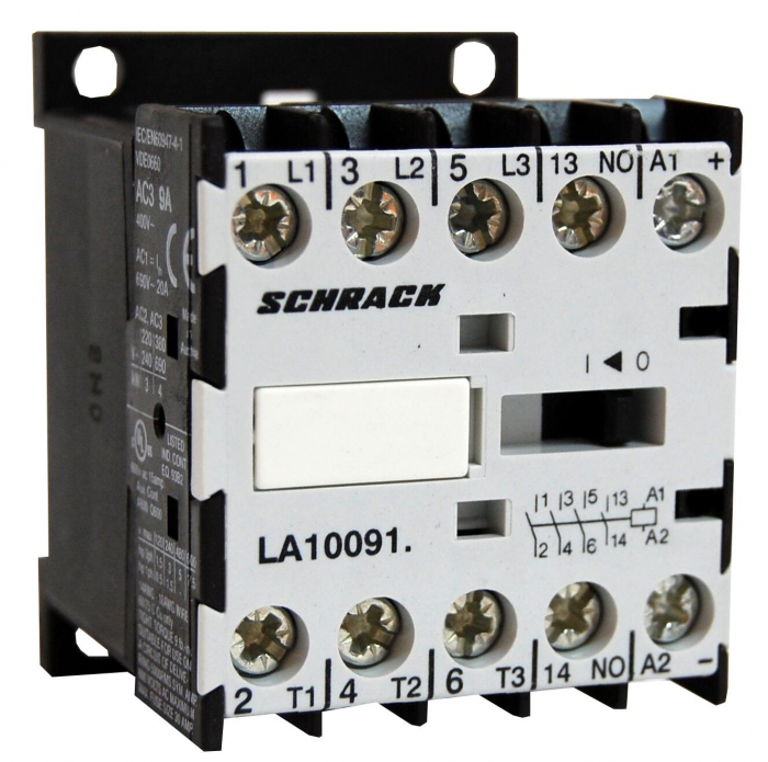 Contactor auxiliar miniatura 3pol/1ND-24VDC 20A [1]