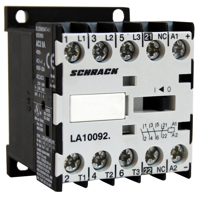 Contactor auxiliar miniatura 3pol/1NI-24VAC 10A [1]