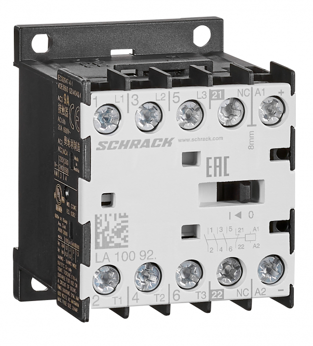 Contactor auxiliar miniatura 3pol/1NI-24VDC 10A [1]