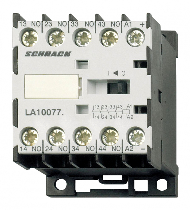 Contactor auxiliar miniatura 4ND/24VAC 10A [1]