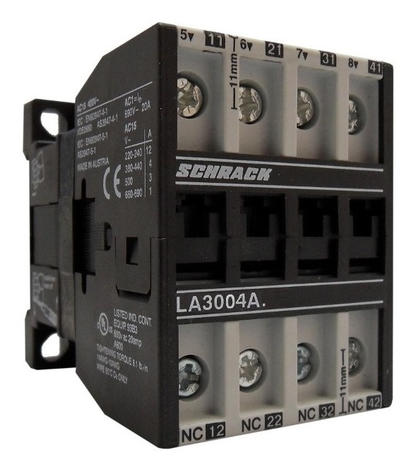 Contactor auxiliar pt. circ. electronice 4A, 230VAC, 4NI [1]