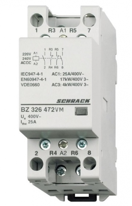 Contactor modular 25A 1ND 230V AC [1]