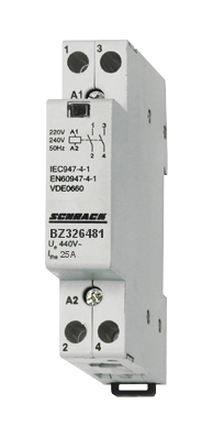 Contactor modular 25A 2ND/2NI 24VAC 2UH [1]
