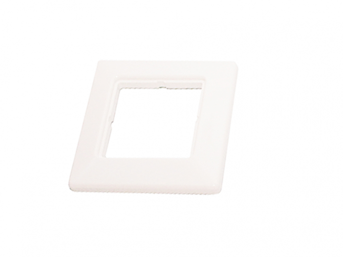 Cover Plate Single for Data Outlets 80x80mm white RAL 9010 [1]