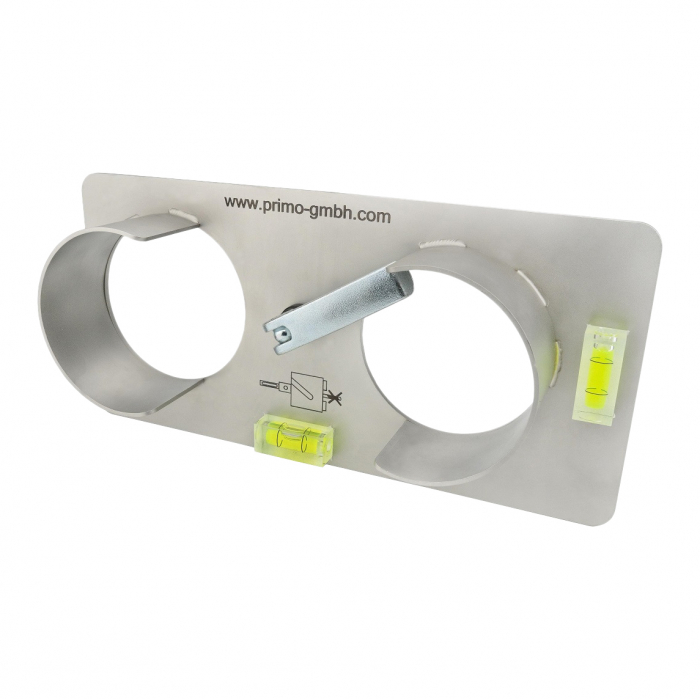 Drilling template 82 mm for flush-mounted boxes [1]