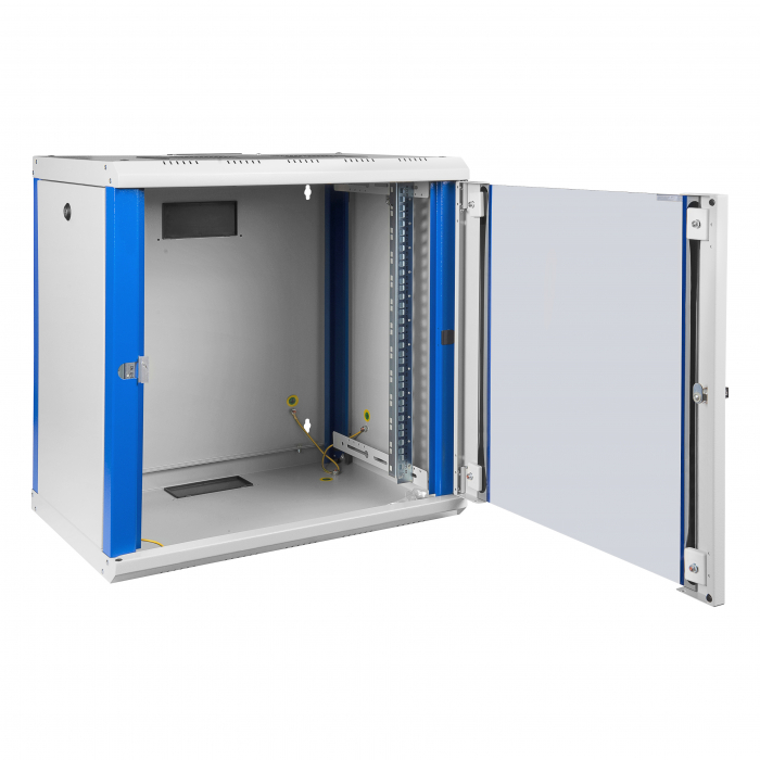 Dulap de perete DTW, 12U H=646 x W=600 x D=450, 19" [1]