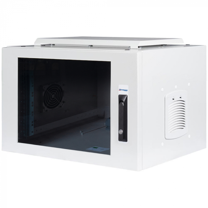 Dulap de perete usa sticla,IP55 Indoor,H440 W600 D450,19" 7U [1]