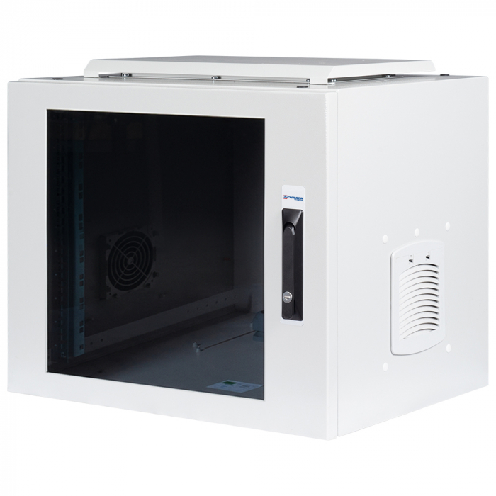 Dulap de perete usa sticla,IP55 Indoor,H529 W600 D450,19" 9U [1]