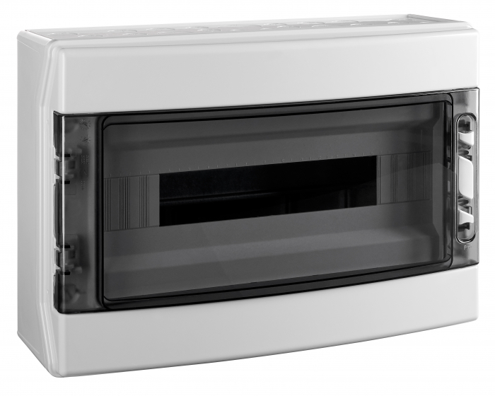 Dulap distrib. apl. IP65, 6UH pe 1 rand, cu usa transparenta [1]
