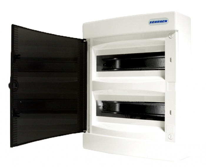 Dulap distrib. montaj apl, 3 randuri, 36UH, usa transp. [1]