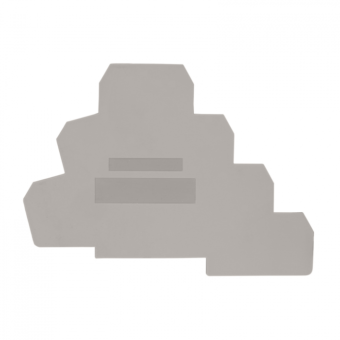 Element terminal pentru cleme tip PUK 3T, gri [1]