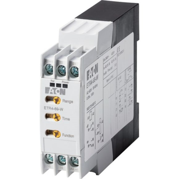 ETR4-69-W, Releu de timp, multi-functional, 0.05 s ÷ 100 h, SPDT, 250V AC / 3A, Usup: 40a0V AC, ETR4, -20÷60°C [1]