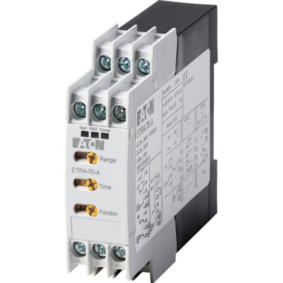 ETR4-70B-AB, Rel. de temporizare electronice, UC = 110 V ⎓ (75…121 V ⎓) [1]