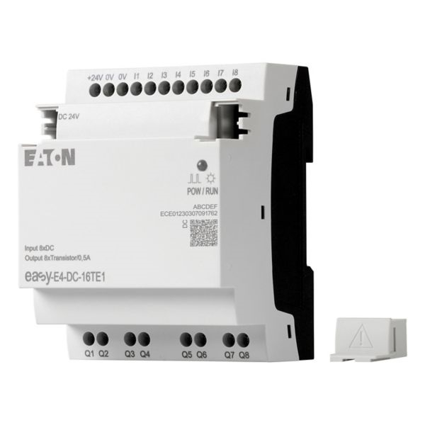 EASY-E4-DC-16TE1, Modul de extensie pentru easyE4, 24V DC, 8 intrari, 8 iesiri tranzistori [1]