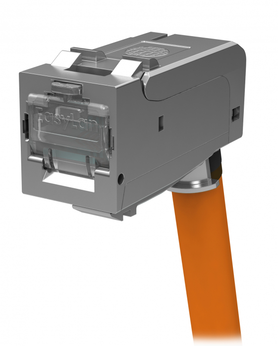 fixLink SL RJ45 shielded Cat.6a AWG 27-26 angled PU: 24 [1]
