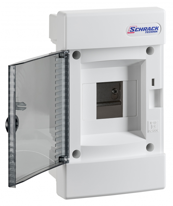 Flush-mounted enclosure 1-row, 4MW, for partition wall [1]