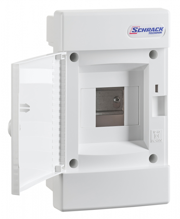 Flush-mounted enclosure 1-row, 4MW, for partition wall [1]