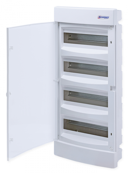 Flush-mounted enclosure 4-rows, 48MW, for partition wall [1]