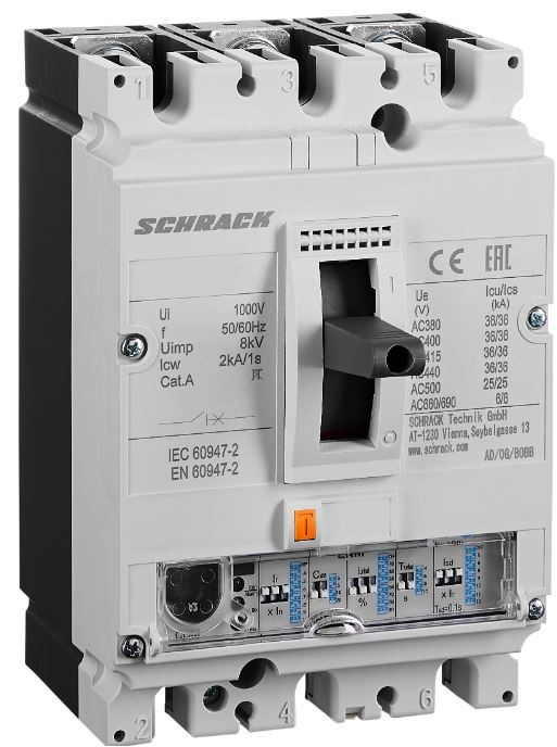 Intreruptoare automate compacte MX, marime 2, 3 poli, 50kA [1]
