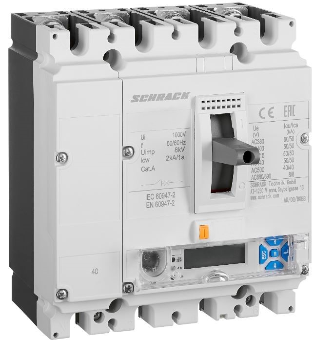 Intreruptoare automate compacte MX, marime 2, 4 poli, 36kA [1]