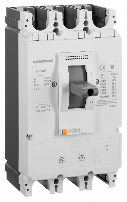 Intreruptoare automate compacte MX, marime 3, 3 poli, 36kA [1]