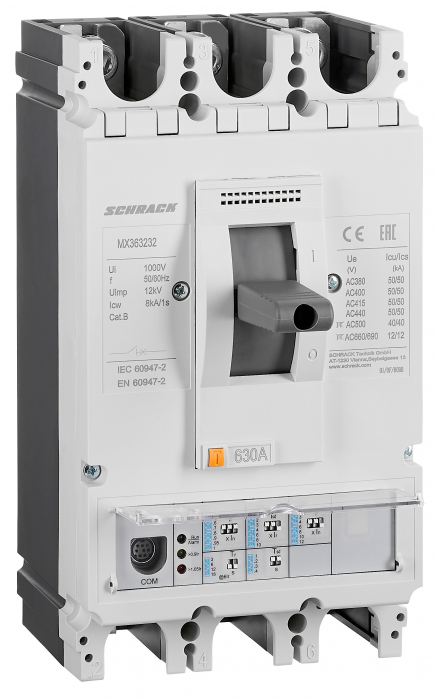 Intreruptoare automate compacte MX, marime 3, 3 poli, 50kA [1]