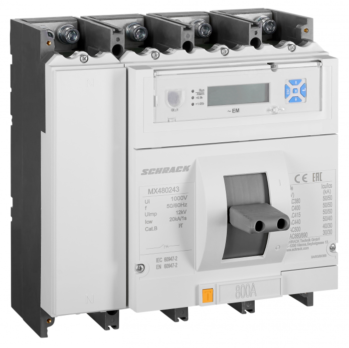 Intreruptoare automate compacte MX, marime 4, 4 poli, 50kA [1]