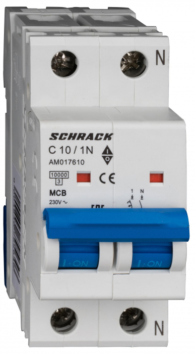 Intreruptor automat AMPARO 10kA, C 13A, 1+N [1]