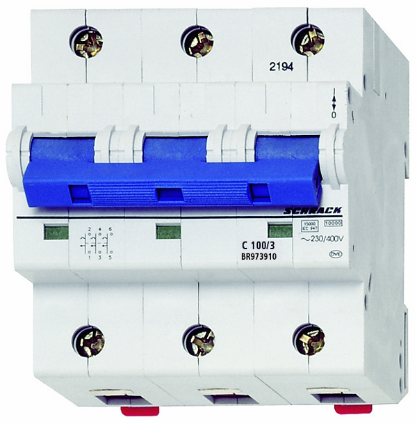 Intreruptor automat C 125A, 3 poli, 10kA [1]