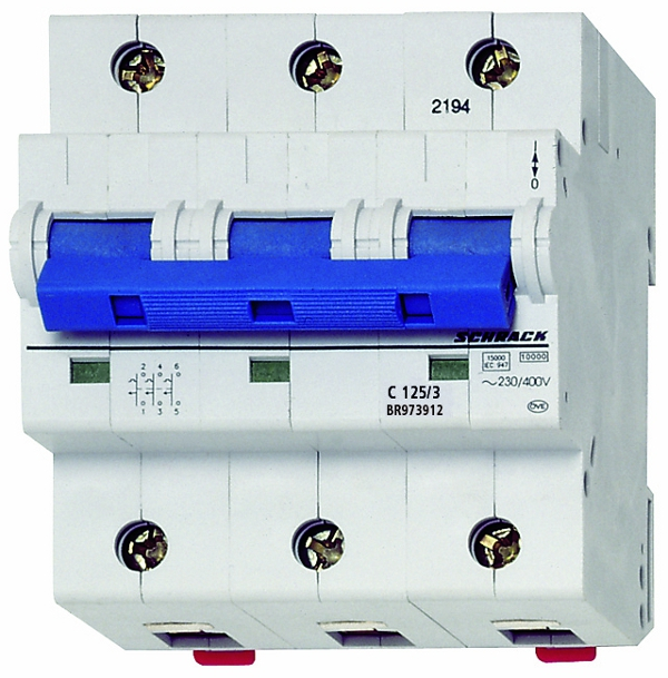 Intreruptor automat C 80A, 4 poli, 10kA [1]