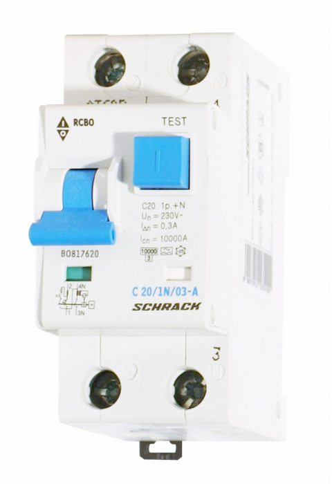 Intreruptor automat+diferential, C25/300mA, 10kA, tip A,1P+N [1]