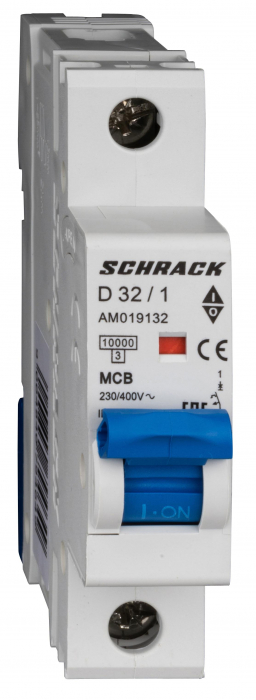 Intreruptor automat modular (MCB) AMPARO 10kA, D 40A, 1 pol [1]