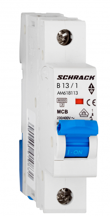 Intreruptor automat modular (MCB) AMPARO 6kA, B 16A, 1-pol [1]